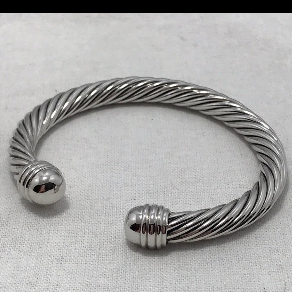 Silver Cable Bracelet Sterling Silver Brand New